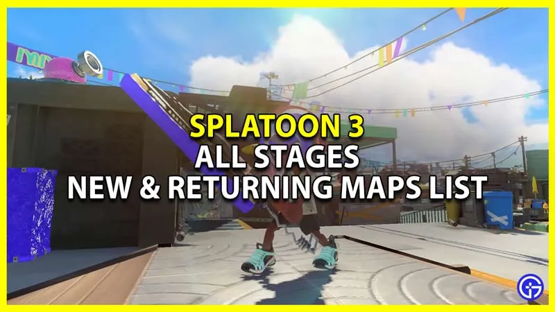 Splatoon 3 Stages: Список всех новых и старых карт