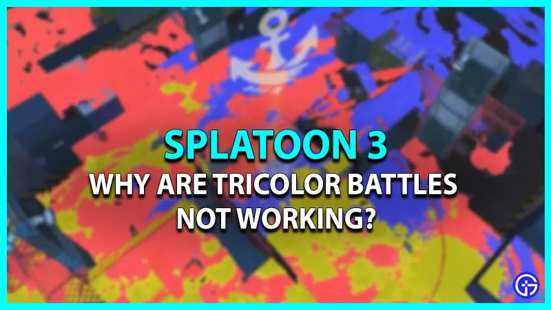 Splatoon 3 Трехцветные спички не работают Проблема: как исправить?
