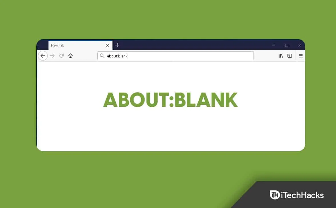 Что такое About Blank? Как удалить about:blank заблокирован?
