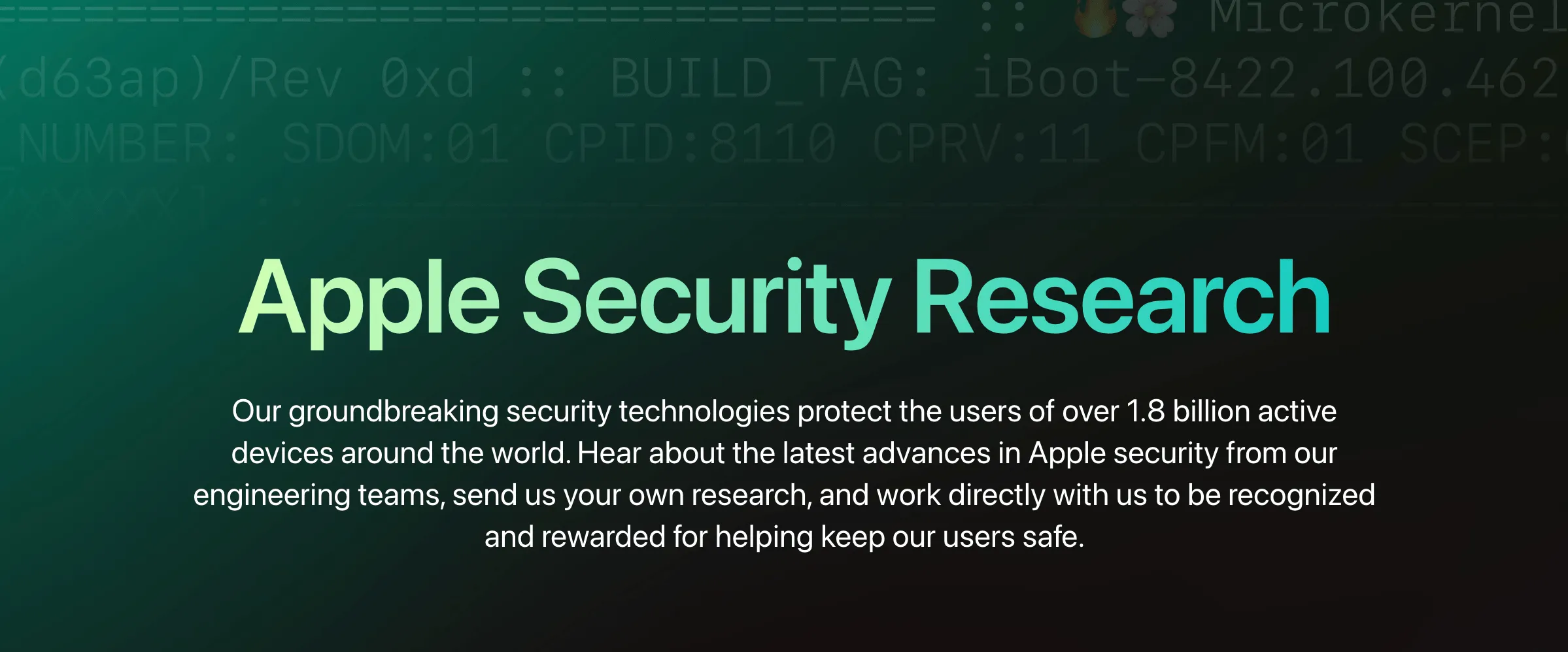 Apple теперь пытается сделать исследования в области безопасности более доступными с помощью нового веб-сайта