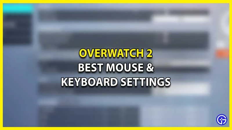Overwatch 2: лучшие настройки мыши и клавиатуры
