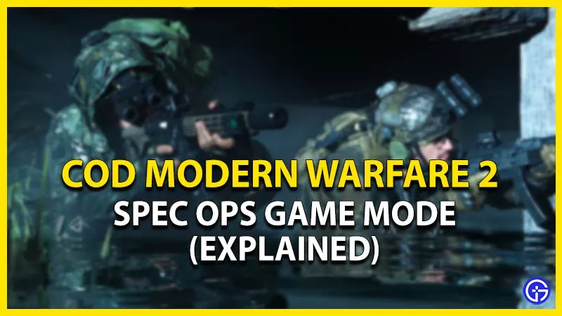 Спецоперации Call Of Duty Modern Warfare 2 (объяснение)