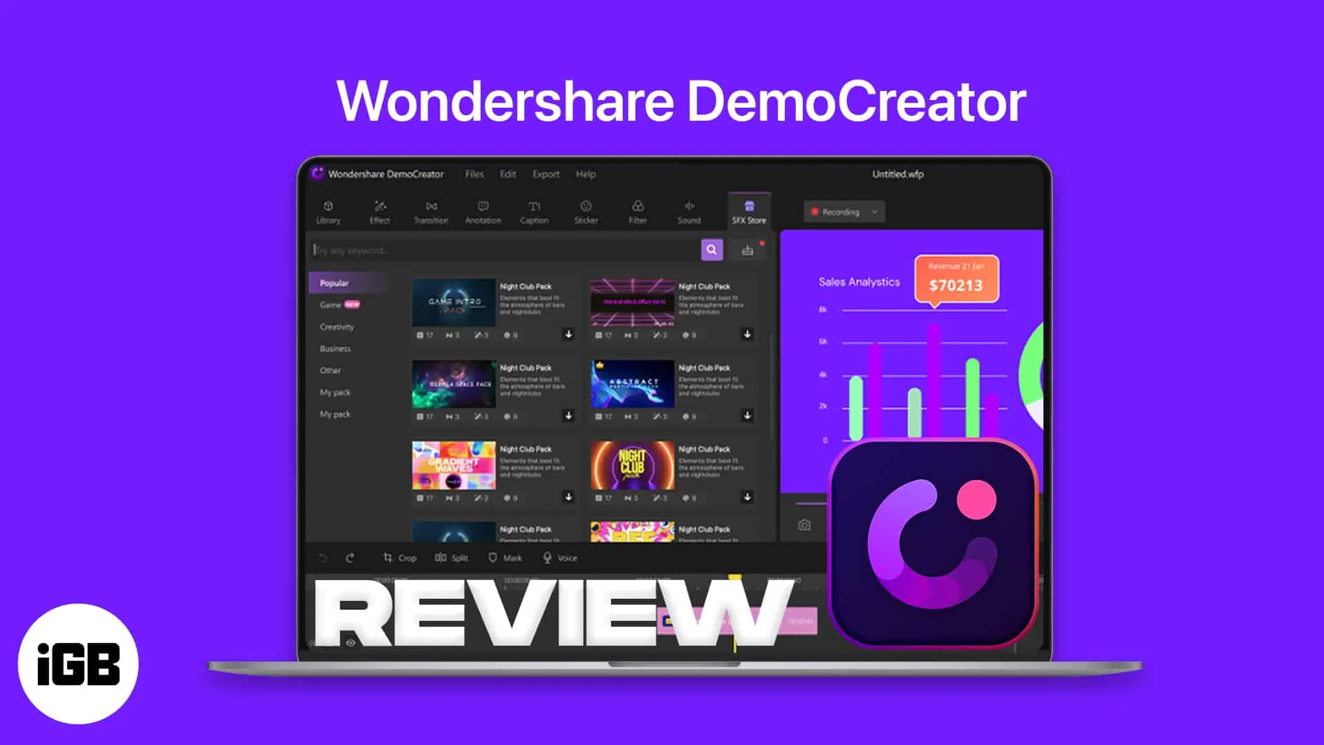 Создавайте лучшие демонстрационные видеоролики для обмена идеями с помощью Wondershare DemoCreator на Mac 