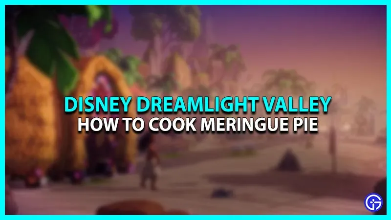 Disney Dreamlight Valley: как приготовить пирог с безе