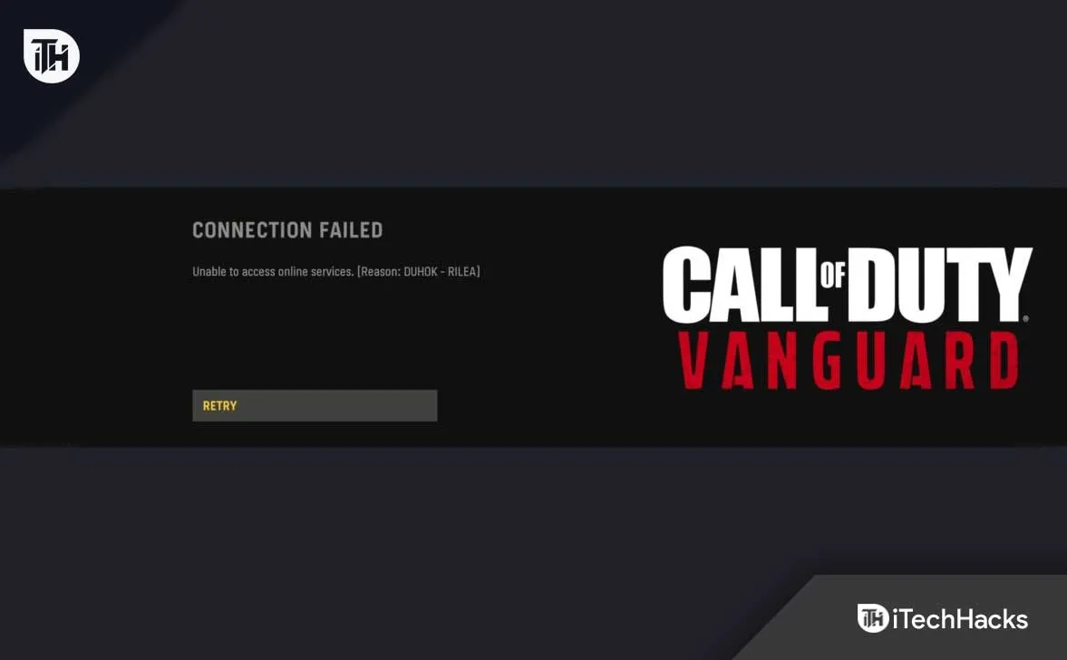 Как исправить ошибку Call of Duty: Vanguard «Снимок сервера»