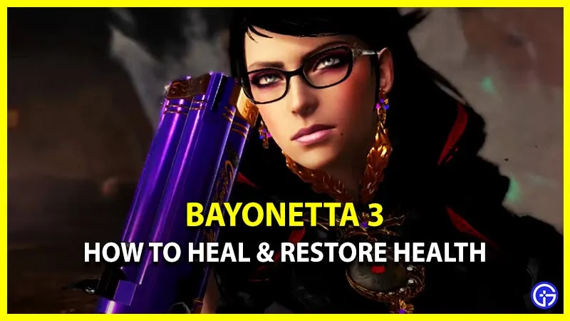 Как лечить повреждения в Bayonetta 3