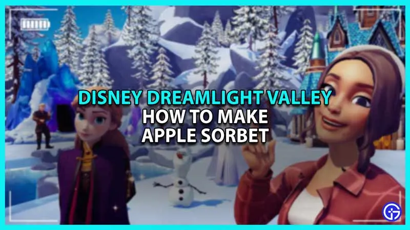 Disney Dreamlight Valley: как приготовить яблочный сорбет [рецепт]