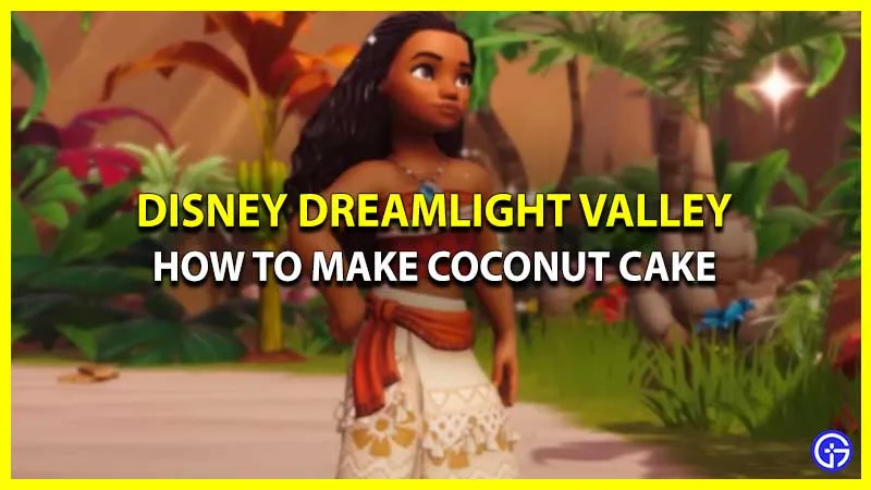 Как приготовить кокосовый торт в Disney Dreamlight Valley