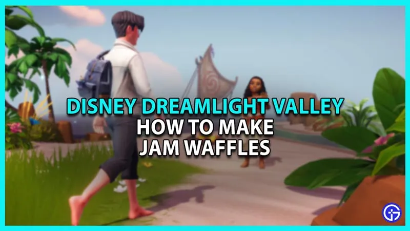 Disney Dreamlight Valley: как приготовить вафли с джемом [рецепт]