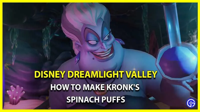 Как приготовить слойки из шпината от Кронка в Disney Dreamlight Valley
