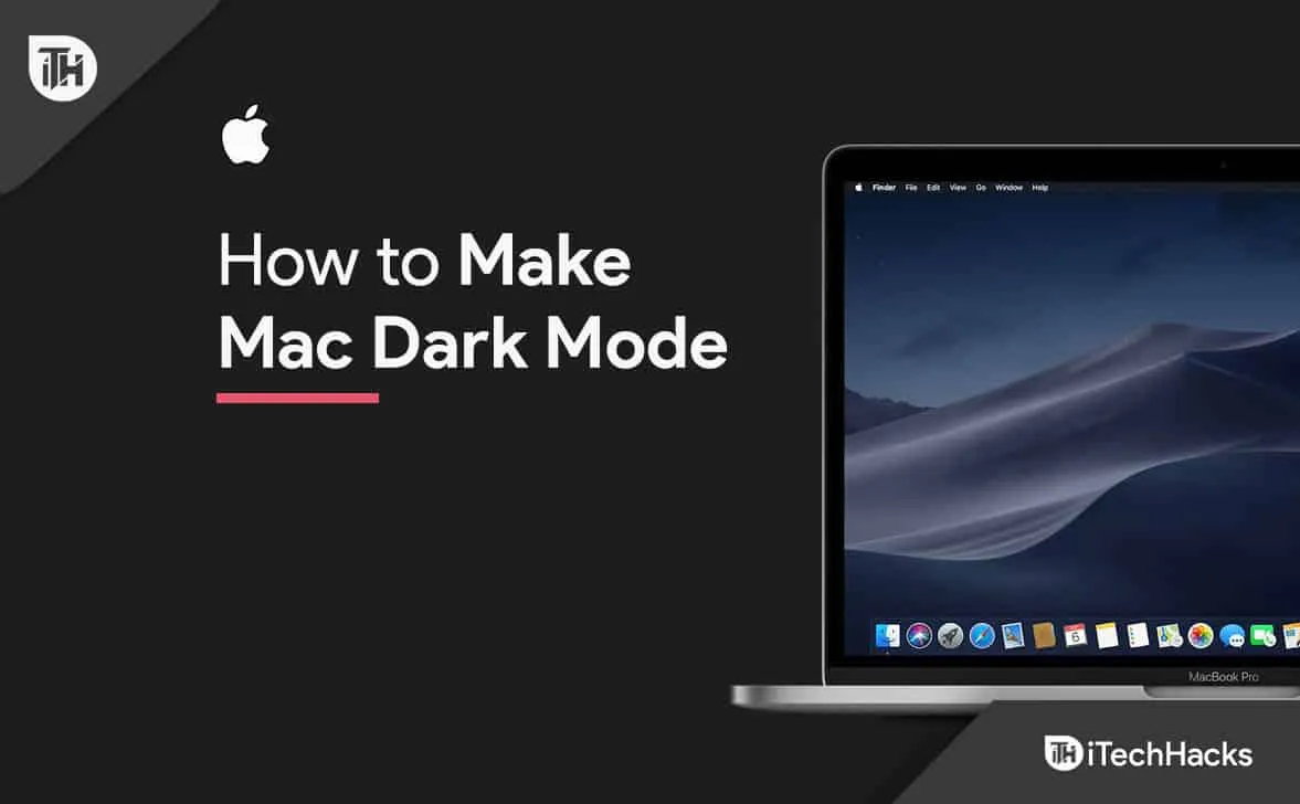 Как включить на iMac темный режим