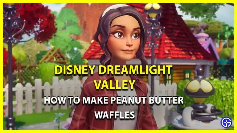 Рецепт Disney Dreamlight Valley для приготовления вафель с арахисовым маслом