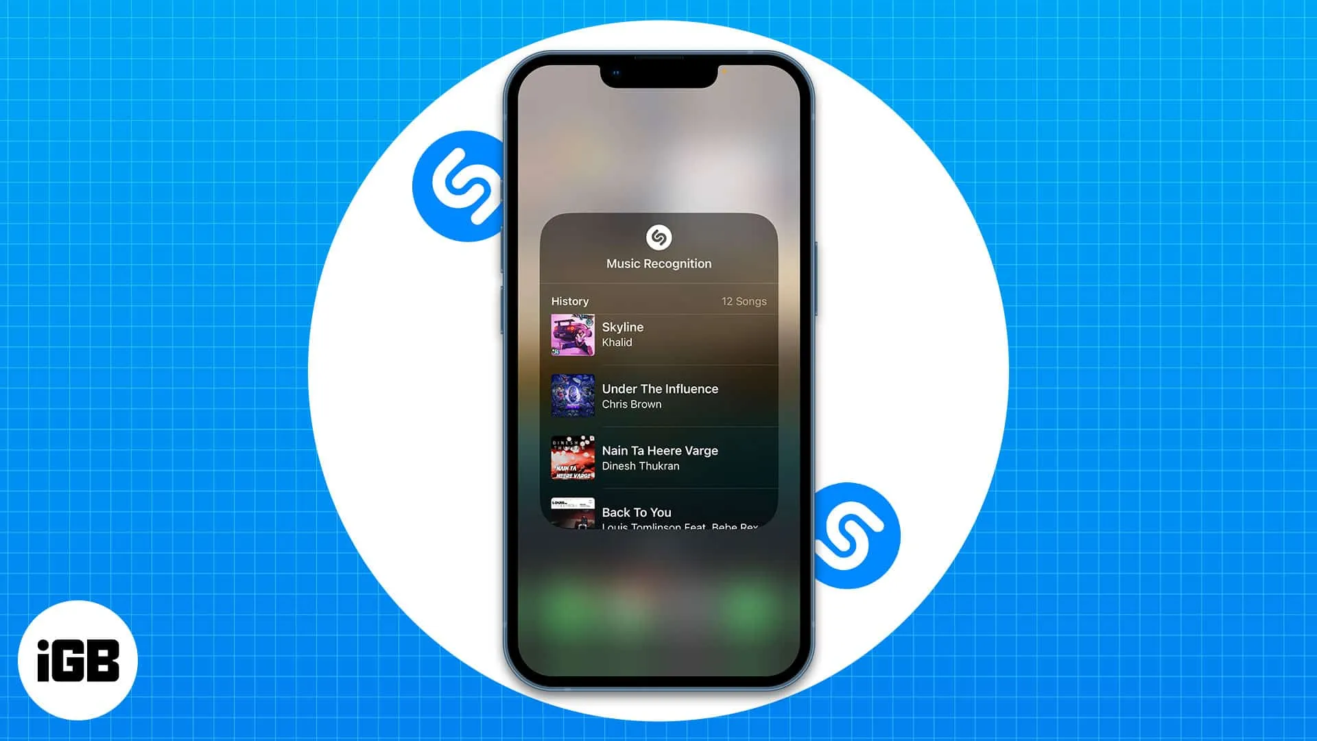 Как просмотреть историю распознавания музыки Shazam на iPhone и iPad