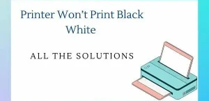 Принтер не печатает в черно-белом режиме — 7 решений 