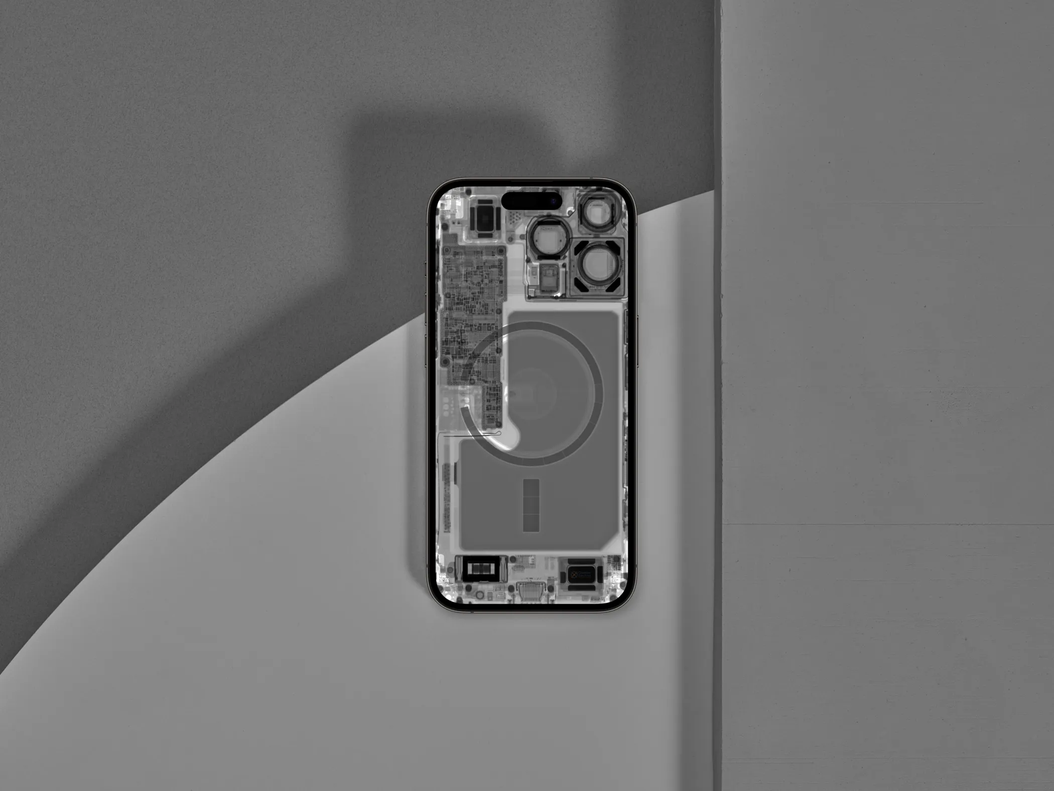 Загрузите эти внутренности и рентгеновские обои iPhone 14