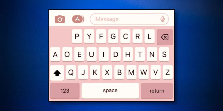 iPhone теперь поддерживает раскладку клавиатуры Дворжака 86-летней давности, что радует Воза