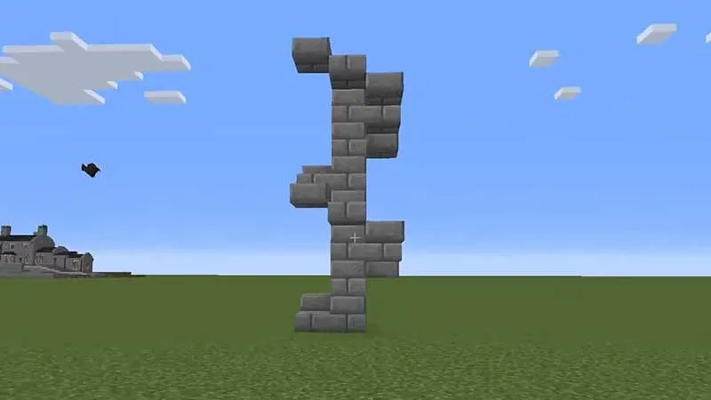 Como hacer escaleras en minecraft