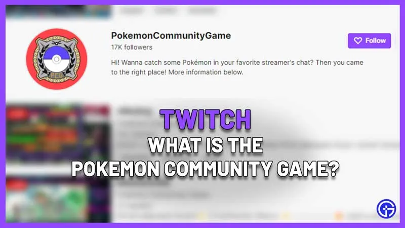 Что такое Pokemon Community Game на Twitch?