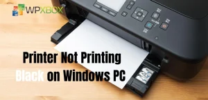 Исправлено: принтер не печатает черным цветом на ПК с Windows