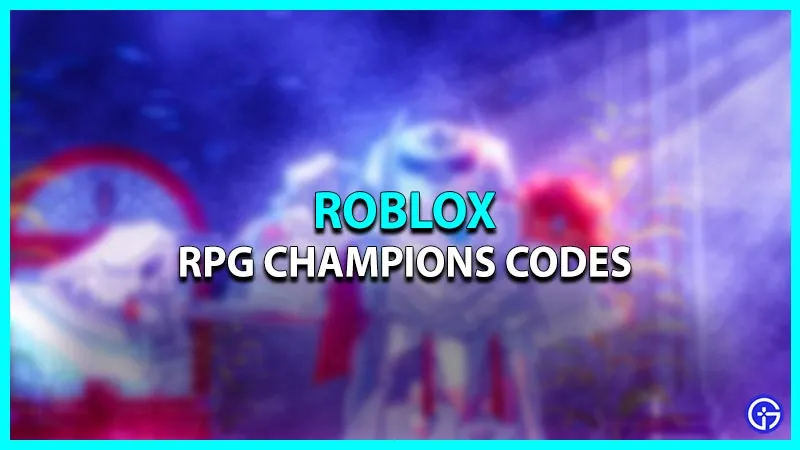 Коды Champions RPG (октябрь 2022 г.)