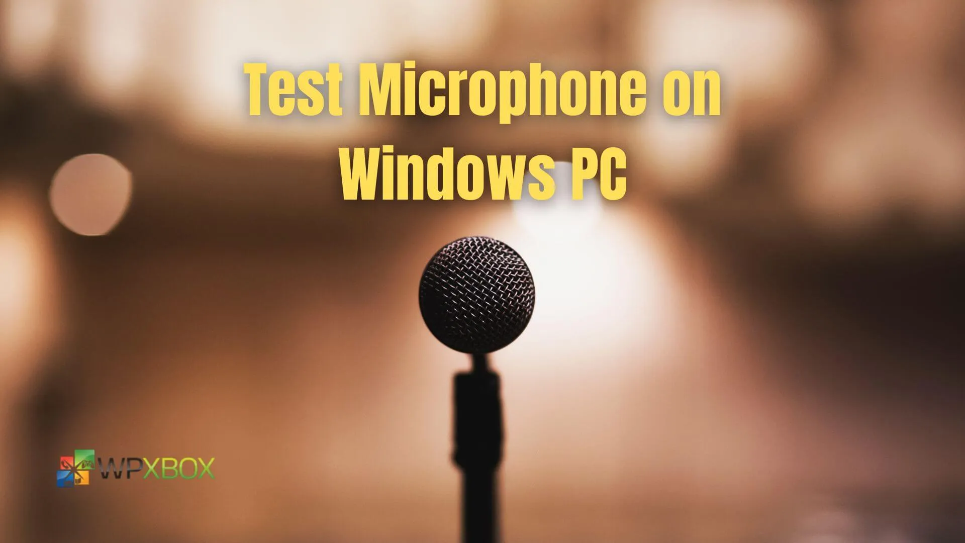 Как проверить микрофон на ПК с Windows