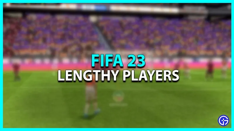 FIFA 23 Длинные игроки: как сделать игроков быстрее