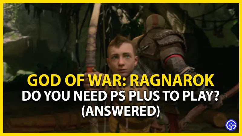 Нужна ли вам PS Plus, чтобы играть в God Of War Ragnarok? (ответил)