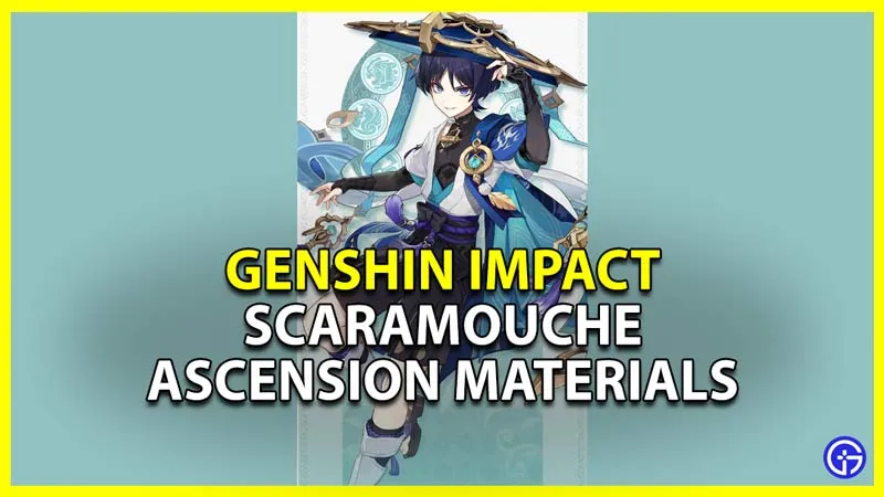 Genshin Impact Scaramouche: Список материалов для восхождения странника
