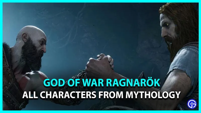 Список персонажей God Of War Ragnarok из скандинавской мифологии