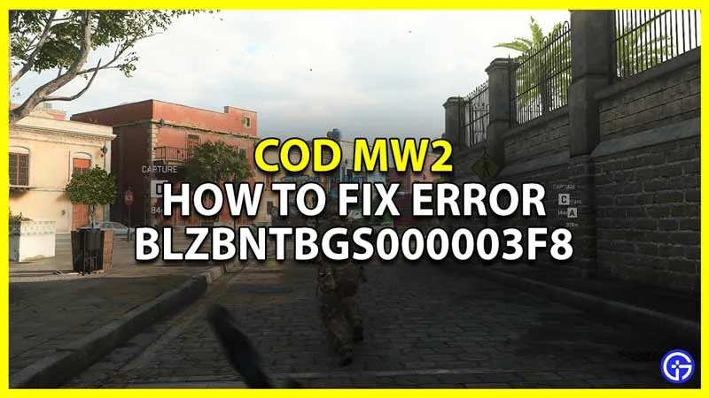 Исправление ошибки CoD Modern Warfare 2 BLZBNTBGS000003F8
