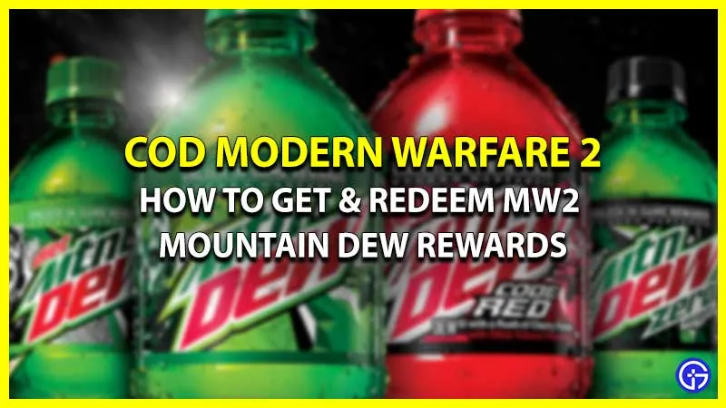 Список наград MW2 Mountain Dew: как получить и использовать