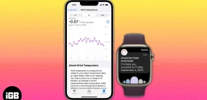 Как отслеживать температуру запястья ночью на Apple Watch Series 8 и Ultra