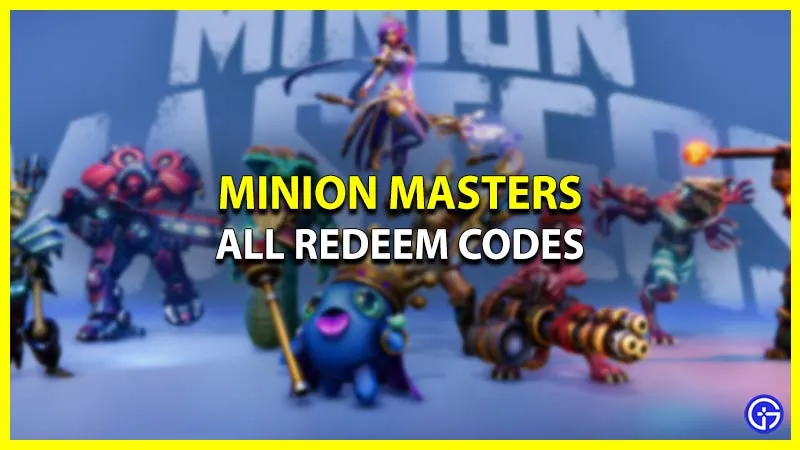 Коды Minion Masters (ноябрь 2022)