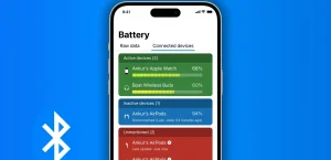 Как увидеть процент заряда батареи устройств Bluetooth, подключенных к вашему iPhone или iPad