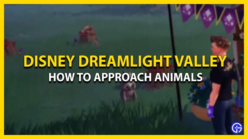 Как подойти к животным в Disney Dreamlight Valley
