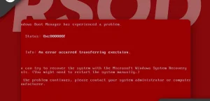 5 способов исправить ошибку RSOD Red Screen of Death в Windows 10/11
