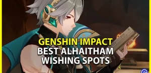 Genshin Impact: лучшие места для желаний Alhaitham
