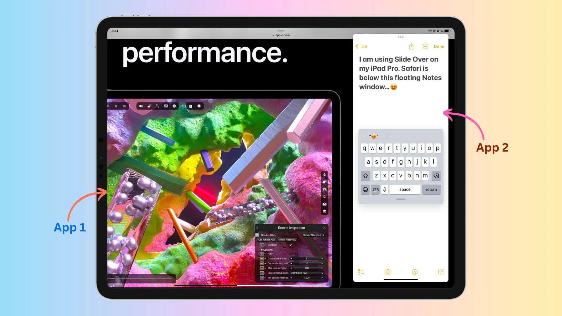 Как использовать Slide Over для расширенной многозадачности на вашем iPad