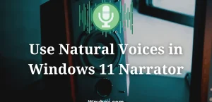 Как использовать естественные голоса в дикторе Windows?