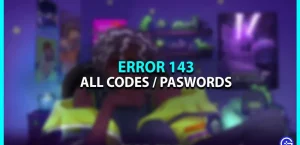 Коды ошибки 143 — все пароли ПК друзей!
