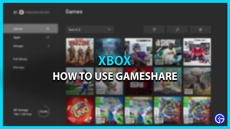Как использовать функцию Gameshare на Xbox