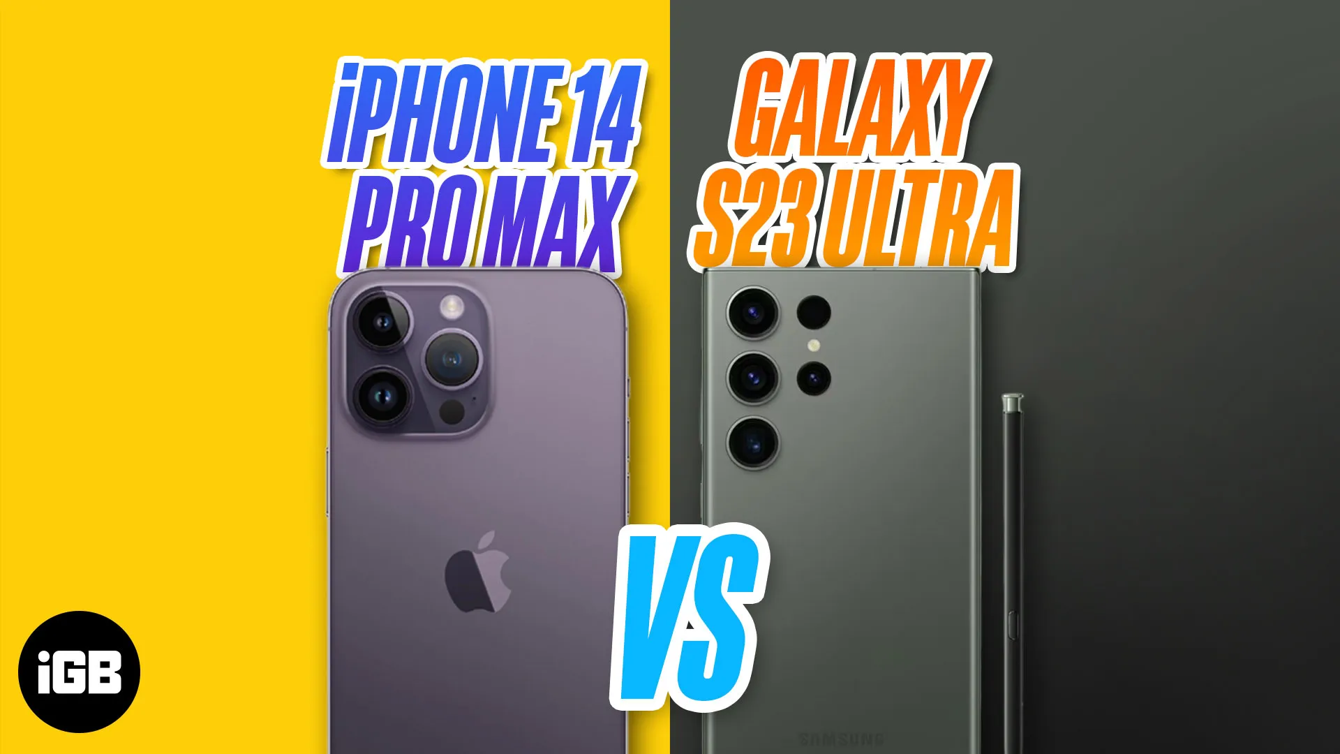 iPhone 14 Pro Max против Galaxy S23 Ultra: борьба за звание лучшего