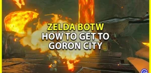 Как добраться до города Горон, не сгорая в Zelda BOTW