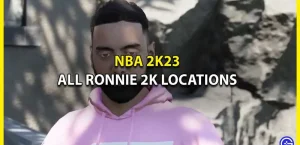 Где найти Ронни 2К в NBA 2K23? (все места)
