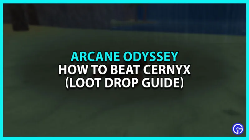 Как победить Церникса в Roblox Arcane Odyssey (Loot Drops)