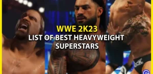 Лучшие суперзвезды тяжелого веса в WWE 2K23