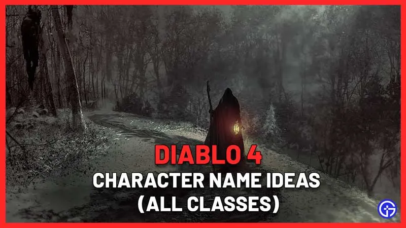Имена персонажей Diablo 4 для всех классов (более 250 идей)