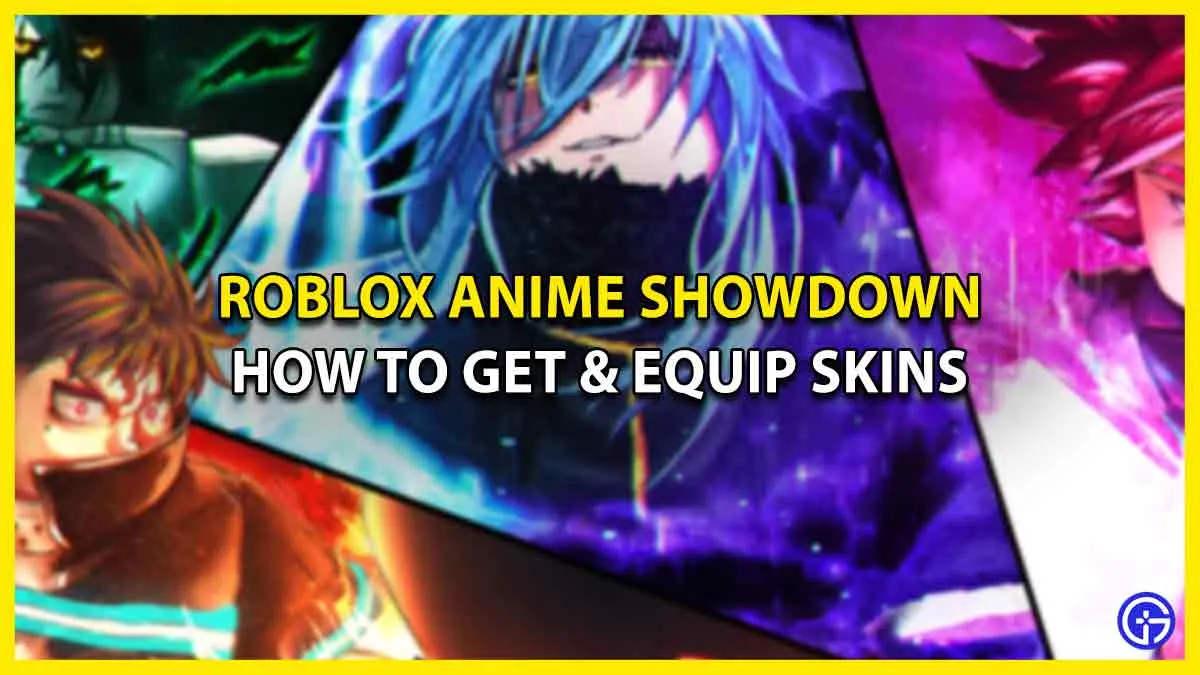 Как купить и экипировать скины в Roblox Anime Showdown
