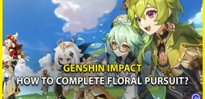 Как пройти погоню за цветами в Genshin Impact