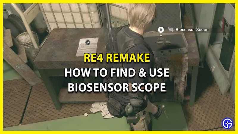 Как найти и использовать прицел биосенсора в RE4 Remake